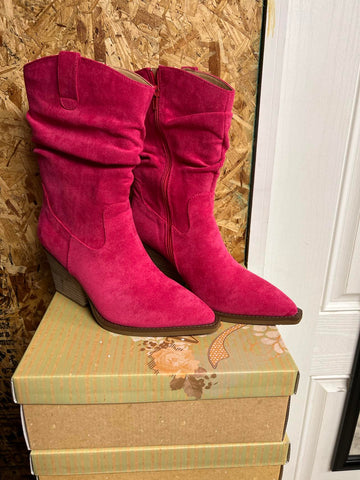 Very G Morocco Pink Booties