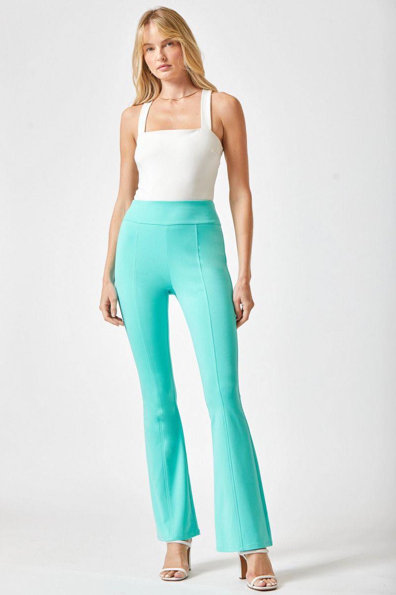 Dear Scarlett Magic High Waisted Kick Flare Pants Several Colors To choose from
