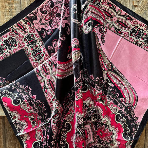 Rodeo Drive Multi Color & Solid Western Scarf (several designs)
