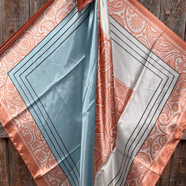 Rodeo Drive Multi Color & Solid Western Scarf (several designs)