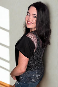STERLING KREEK Leave A Little Sparkle Top