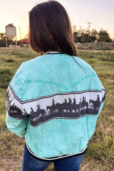 Sterling Kreek Cowboy Roundup Bomber Jacket