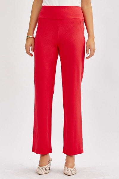 DEAR SCARLETT SLIM STRAIGHT PANT MANY COLORS TO CHOOSE FROM