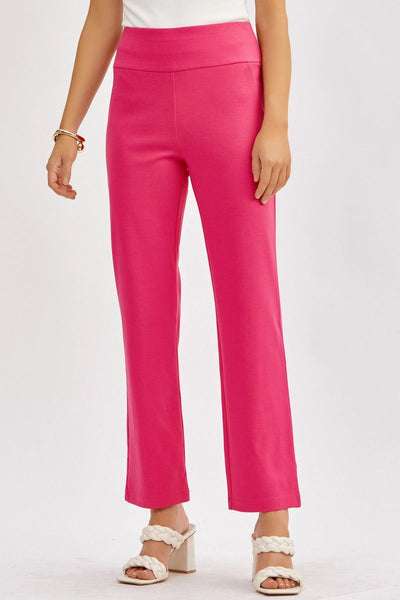 DEAR SCARLETT SLIM STRAIGHT PANT MANY COLORS TO CHOOSE FROM