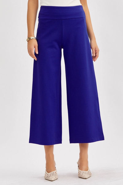 DEAR SCARLETT WIDE LEG CROPPED PANT MANY COLORS TO CHOOSE FROM