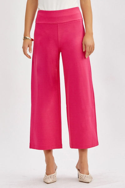 DEAR SCARLETT WIDE LEG CROPPED PANT MANY COLORS TO CHOOSE FROM