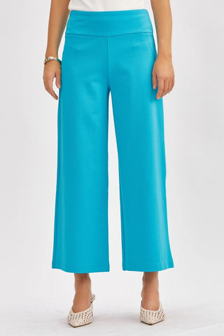 DEAR SCARLETT WIDE LEG CROPPED PANT MANY COLORS TO CHOOSE FROM