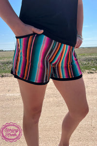 Sterling Kreek Color me Serape Shorts