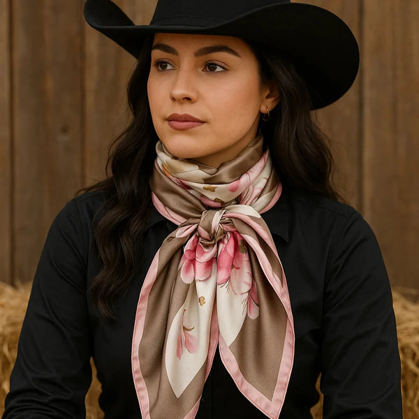 Rodeo Drive Multi Color & Solid Western Scarf (several designs)