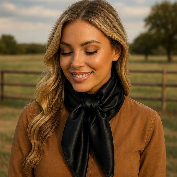 Rodeo Drive Multi Color & Solid Western Scarf (several designs)