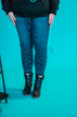 2 Fly Co THE FOLSOM Skinny Ankle Leopard Jeans Stretchy!!