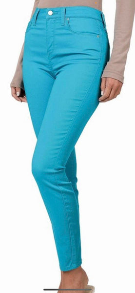 Zenana Stretch Color Jeans Skinny Fit many colors to choose from