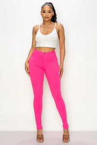 Forever Stretch neon Pink Jeans