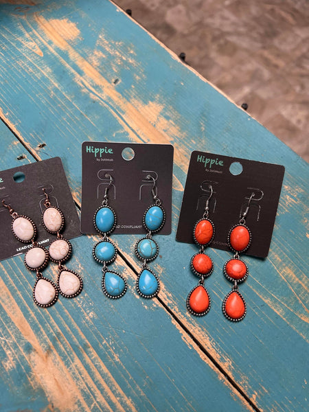 Dangle Earrings several colors to choose from