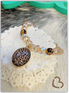 sparkle in The dark Leopard Bracelet