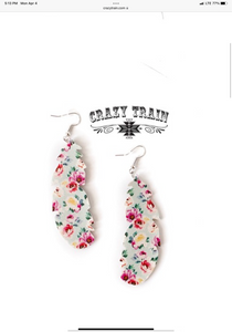 Crazy Train Southern comfort earrings