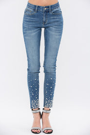 Vocal Pearl Bling Jeans