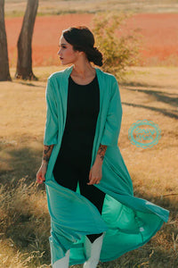 Sterling Kreek TOO CUTE TURQUOISE DUSTER One/Size